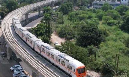 दिवाली से पहले भोपाल को मिलेगी मेट्रो की सौगात, 90 km/h की स्पीड से दौड़ी ट्रेन