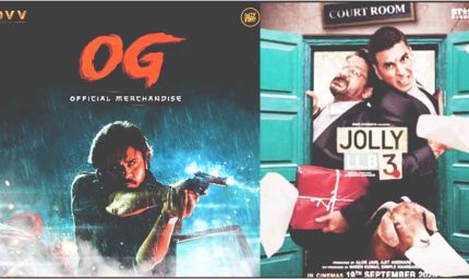पवन कल्याण की ‘ओजी’ ने बॉक्स ऑफिस पर रचा इतिहास, ‘जॉली एलएलबी 3’ को टक्कर