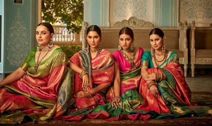 ‘साड़ीज़ ऑफ़ इंडिया’ प्रदर्शनी, नई दिल्ली में बाग प्रिंट बना आकर्षण का केन्द्र