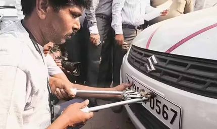 10 लाख वाहनों में लगी सिर्फ हाई सिक्योरिटी नंबर प्लेट,  अब पुलिस करेगी चालानी कार्रवाई