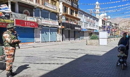 सोनम वांगचुक की गिरफ्तारी के बाद लद्दाख में तनाव! हर कोने पर सुरक्षा के कड़े इंतज़ाम