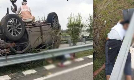 सड़क हादसा: कोल ट्रांसपोर्टर अमन बाजवा और मां की दर्दनाक मौत, पंजाब जा रहे थे परिवार से मिलने