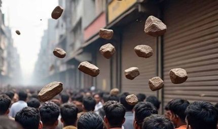 नूंह में भारी हंगामा: चोर पकड़ने गई पुलिस पर पथराव और फायरिंग