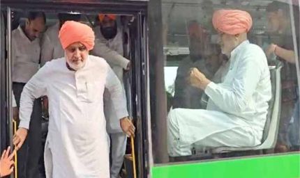 हरियाणा में इलेक्ट्रिक बसों का आगमन: कृषि मंत्री ने रादौर से यमुनानगर तक किया सफर