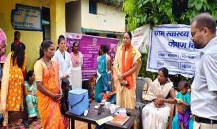 जगदलपुर : कलेक्टोरेट में स्वस्थ नारी-सशक्त परिवार अभियान के तहत स्वास्थ्य जांच शिविर का आयोजन
