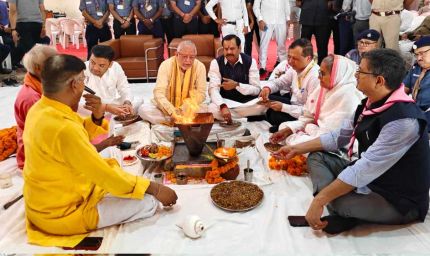 19वीं राष्ट्रीय जम्बूरी के लिए लखनऊ में बनेगी विश्वस्तरीय टेंट सिटी, संपन्न हुआ भूमिपूजन