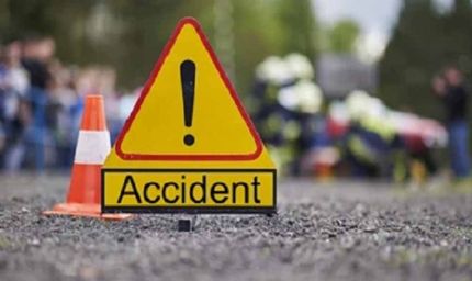 भिंड सड़क हादसा: ट्रक और दो बाइक की टक्कर में 5 लोगों की दर्दनाक मौत