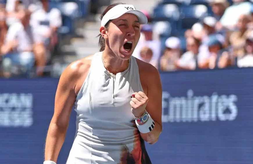 जेसिका पेगुला अमेरिकी ओपन क्वार्टर फाइनल में, सामना क्रेसिकोवा से