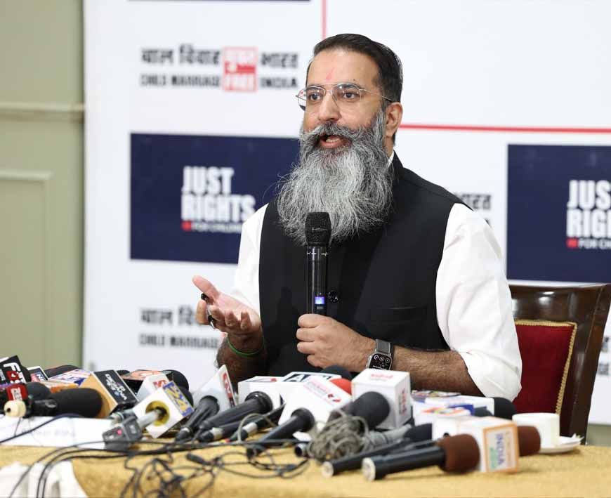 भुवन ऋभु का सुझाव: बाल विवाह पर रोक सभी धर्मों पर समान रूप से लागू हो
