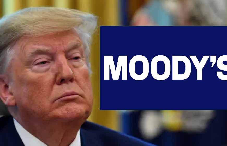 Moody's ने चेताया: अमेरिका टैरिफ तो बढ़ा रहा, पर खुद मंदी के कगार पर