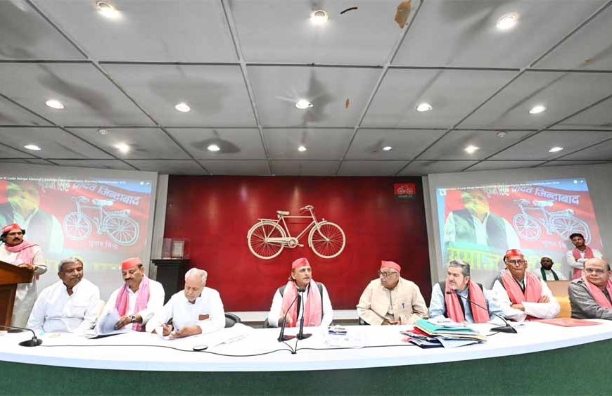 सामाजिक न्याय के राज की स्थापना और अन्याय को मिटाने के लिए भाजपा को सत्ता से हटाना आवश्यक: अखिलेश यादव