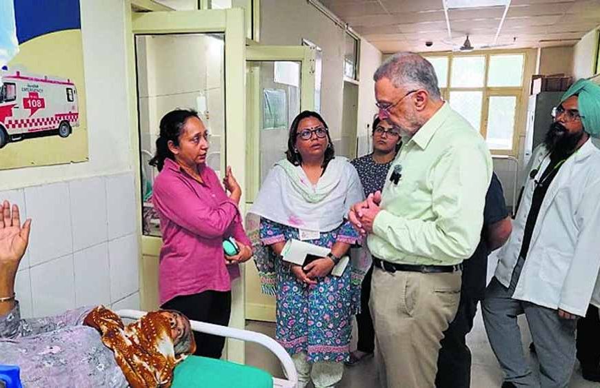 डॉ. बलबीर सिंह की मांग: बाढ़ से निपटने को केंद्र लाए स्थायी समाधान