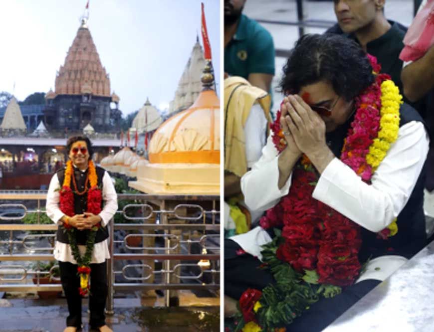 महाकाल दरबार में आशुतोष राणा, नंदी हॉल से किए दर्शन और सुनाया शिव तांडव स्त्रोत