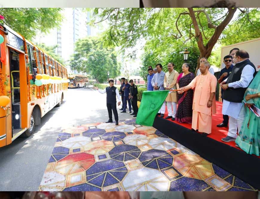परिवहन विभाग ने प्रदेश को दी नई उड़ान: सीएम योगी ने किया अनेक योजनाओं का लोकार्पण-शिलान्यास