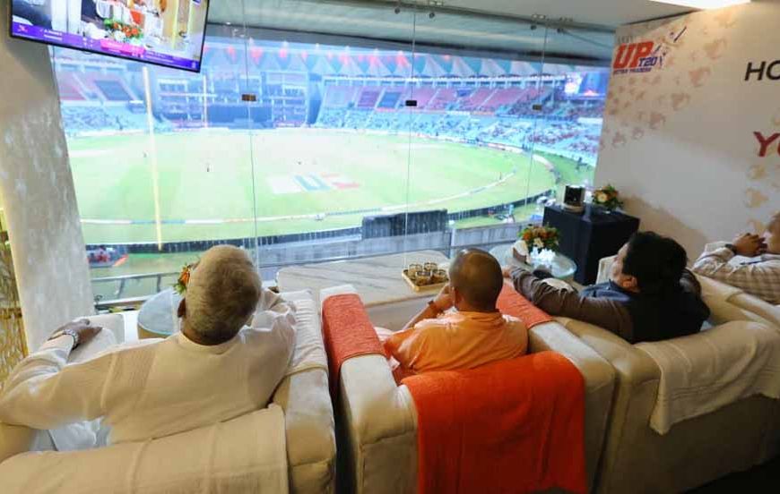 यूपी टी20 लीग युवाओं के लिए बेहतर, प्रदेश में बन रहे कई क्रिकेट स्टेडियम: सीएम योगी