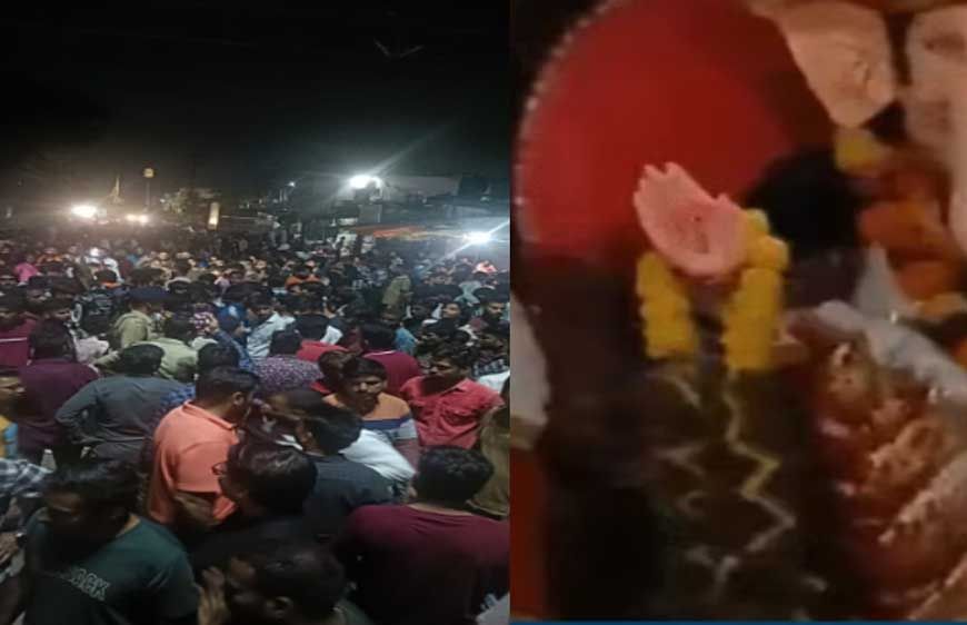 गणपति उत्सव में तनाव: भोपाल में जुलूस पर हमला, लोगों का थाने घेराव