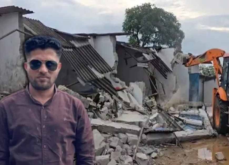 पत्रकार मुकेश चंद्रकार हत्याकांड में कड़ा एक्शन, प्रशासन ने आरोपित ठिकानों पर चलवाया बुलडोजर