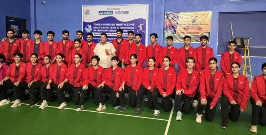 हरियाणा के नाम नॉर्थ जोन बैडमिंटन चैंपियनशिप का खिताब