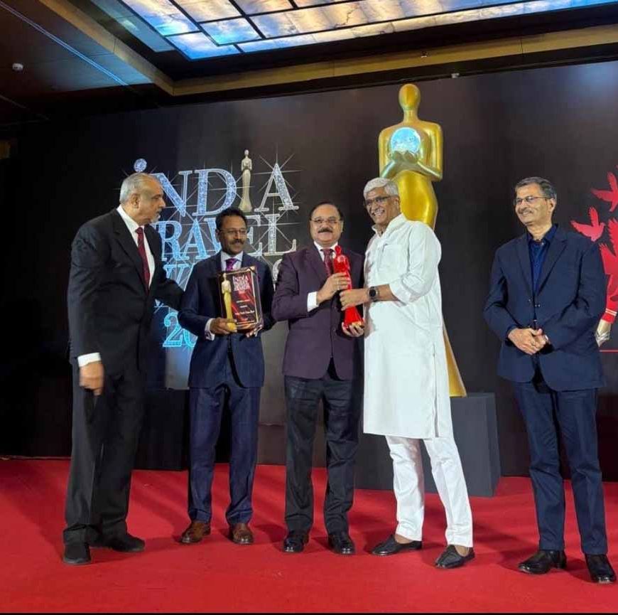 मध्यप्रदेश को मिला ‘बेस्ट स्टेट टूरिज्म बोर्ड’ अवॉर्ड