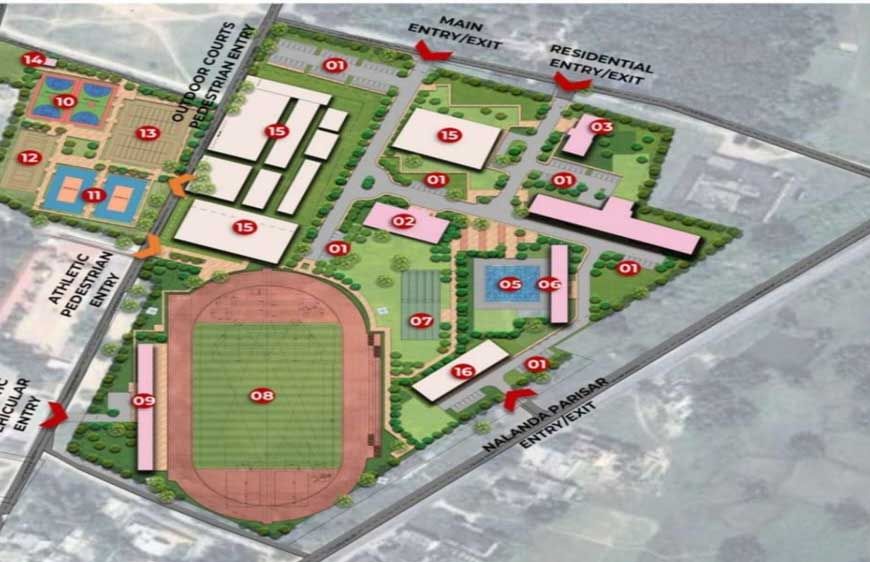 रायपुर : मुख्यमंत्री  विष्णुदेव साय ने दी बड़ी सौगात कुनकुरी में बनेगा अत्याधुनिक इंटीग्रेटेड स्पोर्ट्स कॉम्प्लेक्स