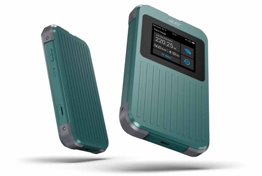 Acer का नया WiFi मोबाइल हॉटस्पॉट: कहीं भी ले जाएं, 16 डिवाइस तक कनेक्ट होंगी