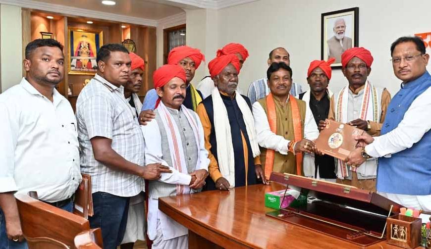 मुख्यमंत्री साय को बस्तर दशहरा कार्यक्रम में शामिल होने का मिला न्यौता