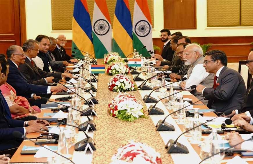 पीएम मोदी ने मॉरीशस के पीएम को परोसा बनारसी मध्याह्न भोजन, विदेशी मंत्रियों का मन मोह लिया