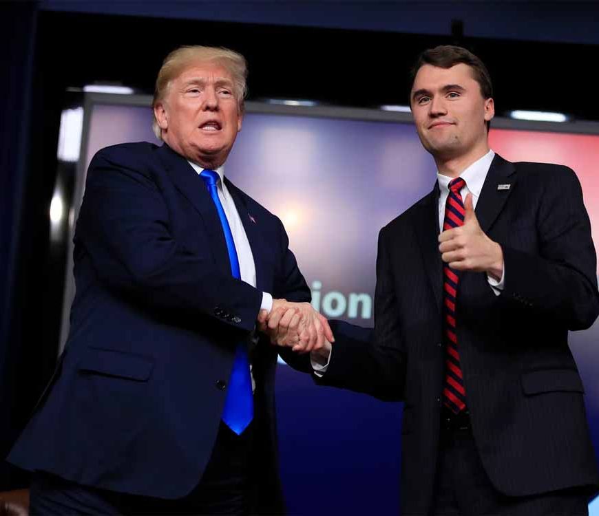 चार्ली किर्क पर हमला: संदिग्ध गिरफ्तार, ट्रंप ने खुद किया खुलासा