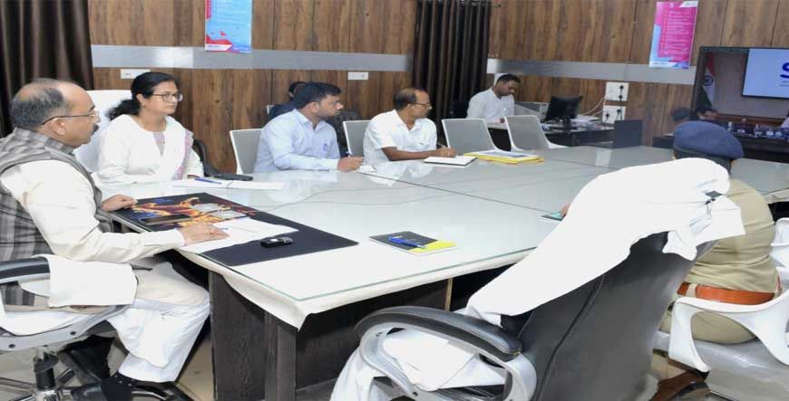 रायपुर : केन्द्रीय युवा कार्य एवं खेल मंत्रालय की वर्चुअल बैठक में शामिल हुए उप मुख्यमंत्री अरुण साव