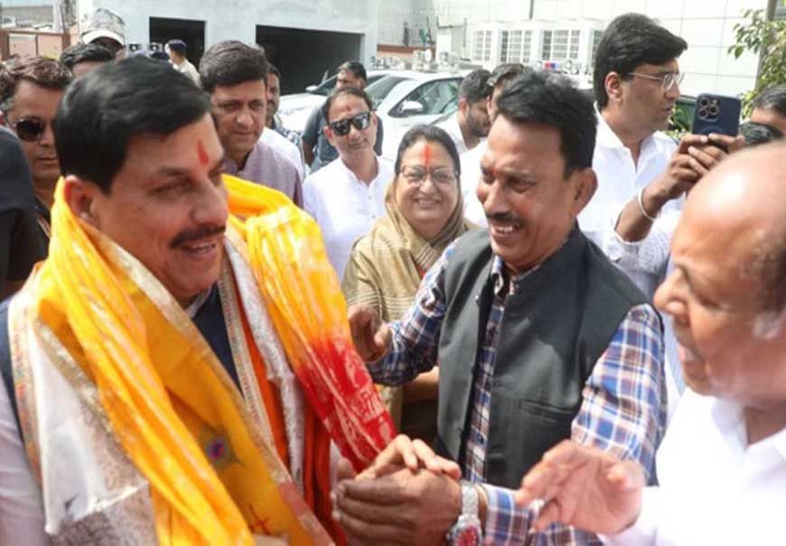 इंदौर में VHP बैठक में बोले CM मोहन यादव: 60 हजार से अधिक अवैध लाउडस्पीकर हटाए, मांस बिक्री पर सख्ती