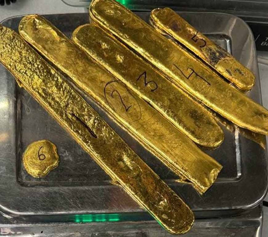 जयपुर एयरपोर्ट पर सोने की बड़ी खेप बरामद, सउदी अरब से अंडरवियर में छुपाकर लाया गया 2.18 करोड़ का सोना