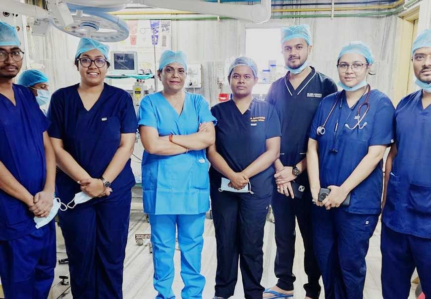 रायपुर : अम्बेडकर अस्पताल के जनरल सर्जरी विभाग में एक और विदेशी युवती का सफल ऑपरेशन