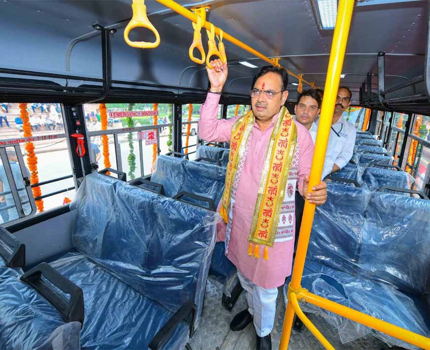 मुख्यमंत्री भजनलाल शर्मा के मार्गदर्शन में परिवहन को मिली नई रफ्तार