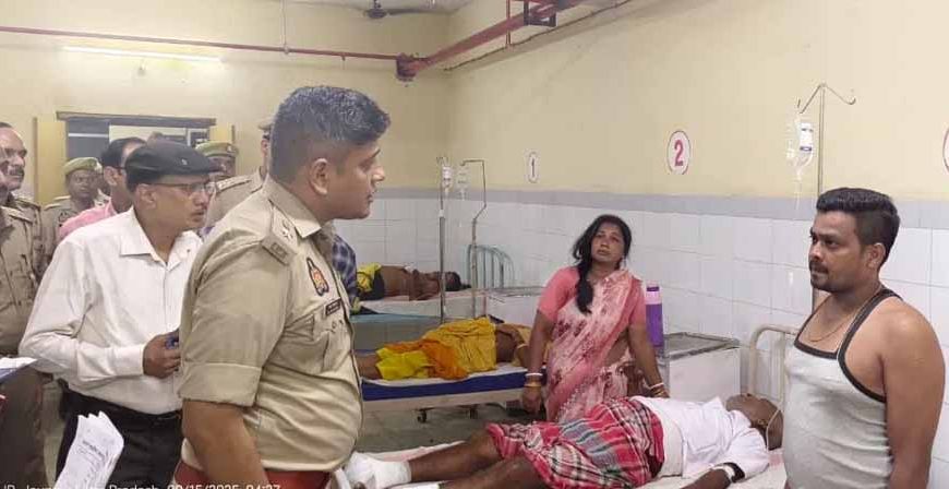 छत्तीसगढ़ के श्रद्धालु हादसे का शिकार: जौनपुर में बस-ट्रेलर टक्कर, चार की मौत, नौ घायल