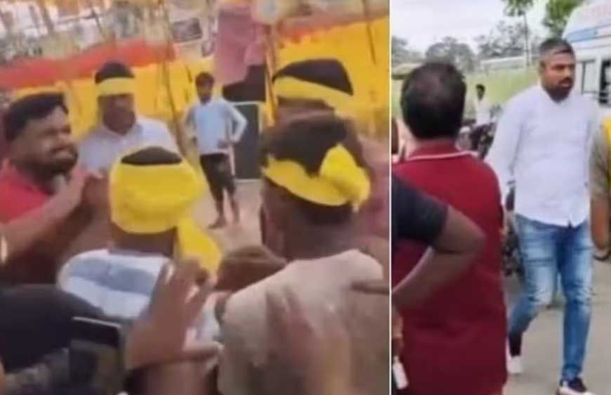 प्रशांत किशोर की सभा से पहले मचा बवाल: भाई से झड़प के बाद कुर्सी फेंकते बाहर निकले मनीष कश्यप