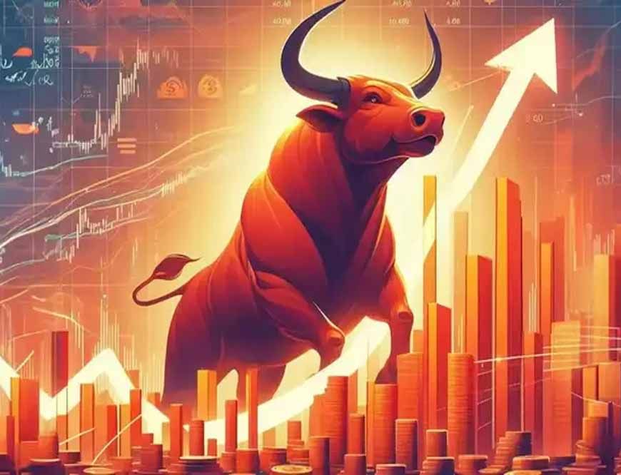 भारत-US ट्रेड डील की चर्चा से पहले सेंसेक्स में जोरदार उछाल, 82,000 के पार गया बाजार