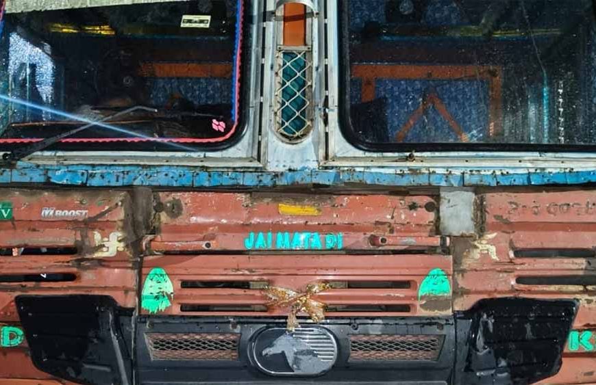 दुर्ग में तेज रफ्तार कंटेनर ने ली 8 गायों की जान, ड्राइवर मौके से भागा लेकिन हुआ गिरफ्तार