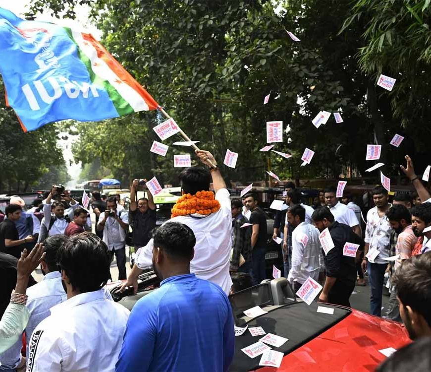 डूसू चुनाव: हाईकोर्ट का सख़्त रुख, जीत का जुलूस निकालने पर रोक