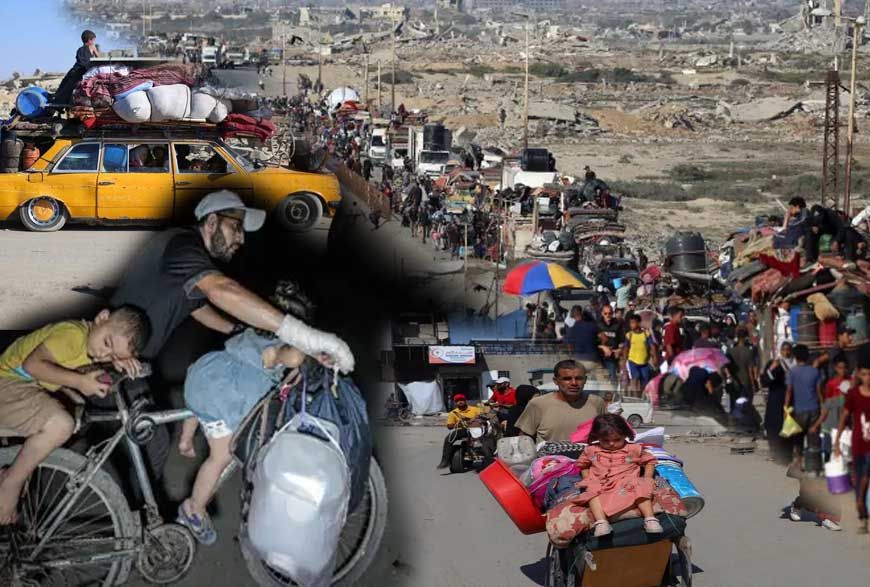 गाजा में इजरायल के 150 हमले, 4 लाख लोगों ने छोड़ा घर; UN रिपोर्ट को बताया पक्षपाती