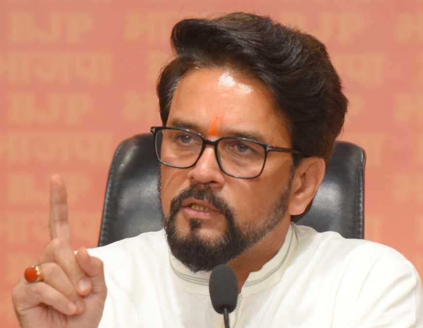 धमाका नहीं, ड्रामा कर रहे राहुल गांधी: अनुराग सिंह ठाकुर 