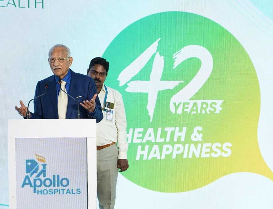 अपोलो हॉस्पिटल्स ने मनाई अपनी 42वीं सालगिरह