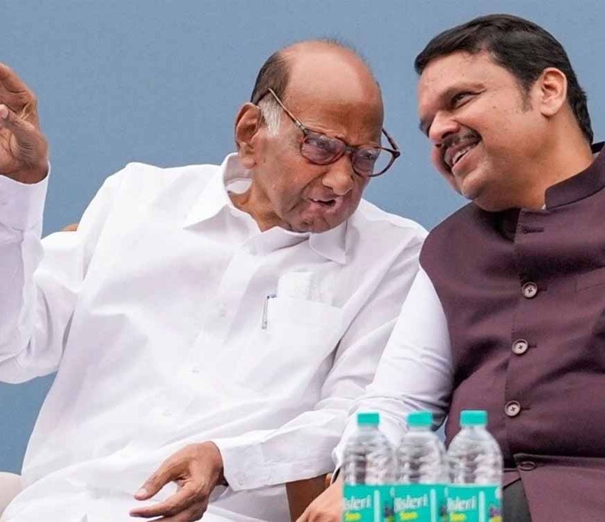 शरद पवार ने भाजपा विधायक के बयान पर फटकार, सीधे फडणवीस को किया फोन