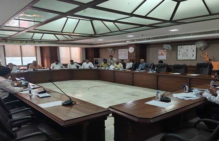 पिछड़ा वर्ग कल्याण की विधानसभा समिति की हुई बैठक