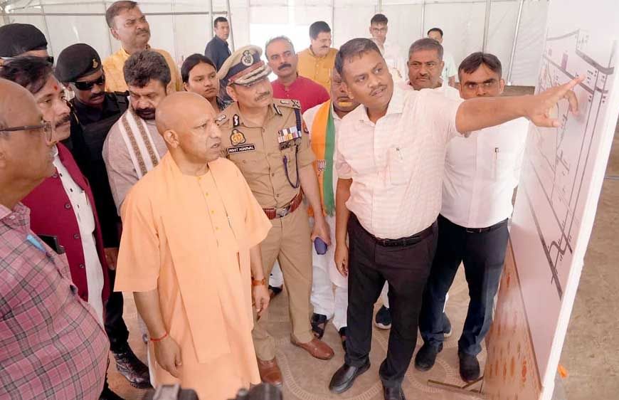 सीएम योगी ने ली यूपी इंटरनेशनल ट्रेड शो की तैयारियों की समीक्षा, उद्घाटन करेंगे पीएम मोदी