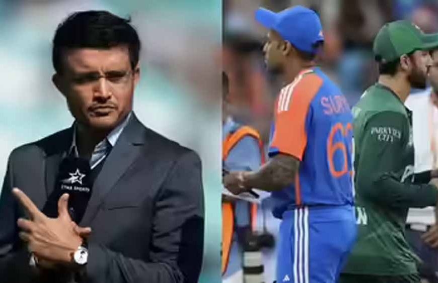 सौरव गांगुली का IND vs PAK हैंडशेक विवाद पर बड़ा बयान, सूर्या के फैसले का किया समर्थन