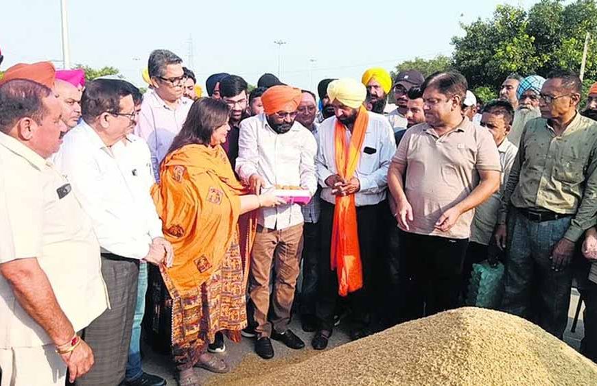 राजपुरा में फसल खरीद का काम पूरा, विधायक नीना मित्तल ने किए प्रबंध