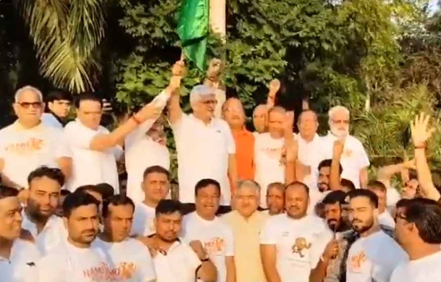 नमो युवा रन: केंद्रीय मंत्री शेखावत ने कहा, देश की तरक्की के साथ फिटनेस भी ज़रूरी