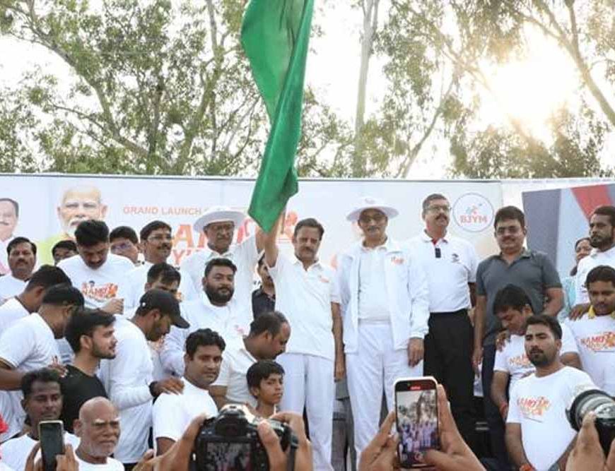 नशे से दूर रहते हुए स्वस्थ एवं तनाव मुक्त जीवन जीने का संकल्प ले : उप मुख्यमंत्री शुक्ल