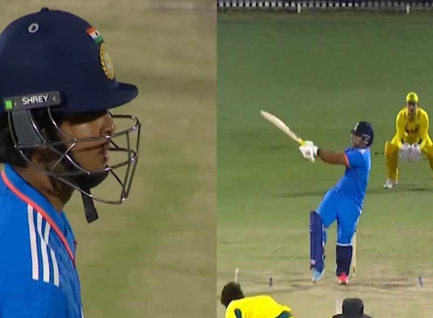 U-19 मैच में वैभव सूर्यवंशी का तूफान, ऑस्ट्रेलिया में बल्ले से मचाया कोहराम