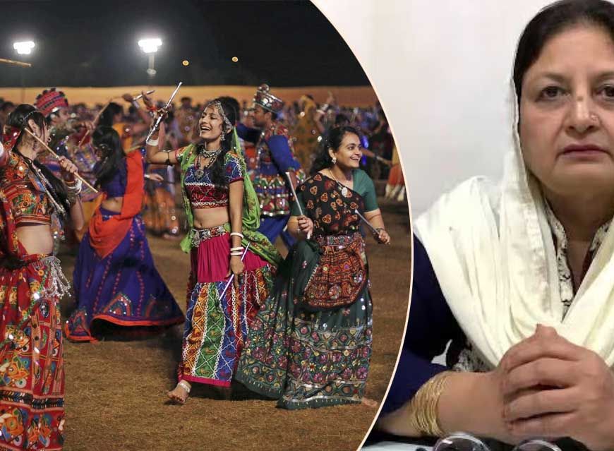 स्कूल-कॉलेज के छात्रों को कांग्रेस नेत्री रुबीना खान की नसीहत: 'गरबा जैसे आयोजनों से दूर रहें'
